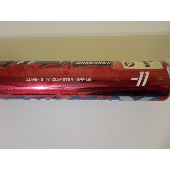 WORTH COPPERHEAD BASEBALL BAT -11 Metal X, 2 1/4 MODEL ALYB 31 Inch 20 oz - Picture 5 of 9
